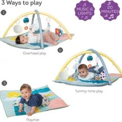 Taf Toys Babygym Magical Mini Moon Junior 87 X 48 Cm Geel -Babygyms || hobbelfiguren || vormenstoven Winkel 550x524 7