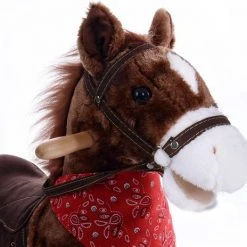 Merkloos Spielwerk Schommelstoel Kinderen Paard Met Stojgbeugels -Babygyms || hobbelfiguren || vormenstoven Winkel 550x524 9