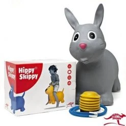 Hippy Skippy - Konijn Aqua Sky -Babygyms || hobbelfiguren || vormenstoven Winkel 550x528 13