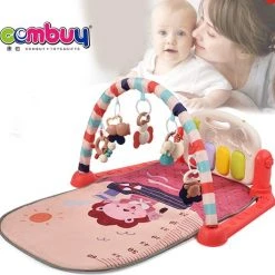 Merkloos Muziek Baby Mat Met Speeltjes En Piano Voor Baby 0-2 Jaar - Babymat - Baby Speelmat - Interactief Speelmat Met Kleine Speeltjes En Centimers Roze -Babygyms || hobbelfiguren || vormenstoven Winkel 550x528 4