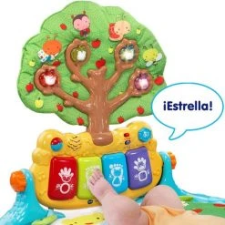 Babygym, Baby Cadeau - Jongen & Meisje, Dierenvriendjes Speelmat, Interactief Speelgoed - Multikleuren. -Babygyms || hobbelfiguren || vormenstoven Winkel 550x528 7