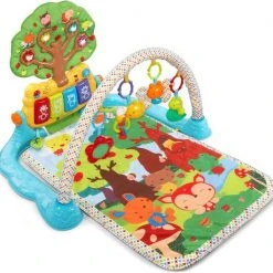 Babygym, Baby Cadeau - Jongen & Meisje, Dierenvriendjes Speelmat, Interactief Speelgoed - Multikleuren. -Babygyms || hobbelfiguren || vormenstoven Winkel 550x529 14