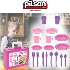 Pilsan-Thee Set-3+ Jaar -18 Stuks -Rollenspel-STEM-Non Toxic -Babygyms || hobbelfiguren || vormenstoven Winkel 550x531 2