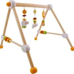 Babygym, Baby Cadeau - Jongen & Meisje, Dierenvriendjes Speelmat, Interactief Speelgoed - Multikleuren. -Babygyms || hobbelfiguren || vormenstoven Winkel 550x533 3
