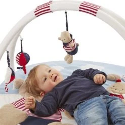 Babygym, Baby Cadeau - Jongen & Meisje, Dierenvriendjes Speelmat, Interactief Speelgoed - Multikleuren. -Babygyms || hobbelfiguren || vormenstoven Winkel 550x535 12