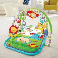 Fisher-Price Fisher Price 3-in-1 Muzikale Activiteiten Gym -Babygyms || hobbelfiguren || vormenstoven Winkel 550x536