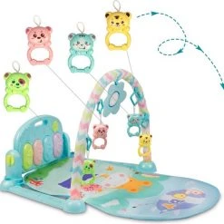 Viking Choice Baby Gym - Met Speelboog - Met Piano - 75x69x45 Cm -Babygyms || hobbelfiguren || vormenstoven Winkel 550x536 3