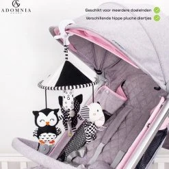 AdomniaGoods - Baby Mobiel - Baby Spiraal - Baby Speelgoed - Box Speelgoed - Babygym - Maxi Cosi Speeltje - Zwart/wit 22 AdomniaGoods - Baby Mobiel - Baby Spiraal - Baby Speelgoed - Box Speelgoed - Babygym - Maxi Cosi Speeltje - Zwart/wit -Babygyms || hobbelfiguren || vormenstoven Winkel 550x538 2
