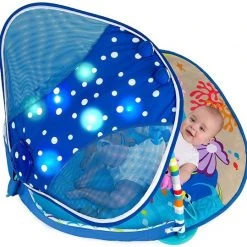 Bright Starts Mr. Ray Ocean Lights Activity Gym 25 Bright Starts Mr. Ray Ocean Lights Activity Gym -Babygyms || hobbelfiguren || vormenstoven Winkel 550x539 4