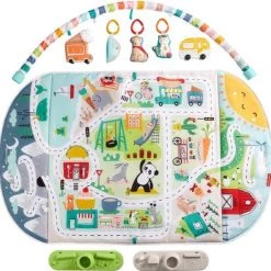 Fisher-Price City Activity Center Met Jumbo Speelmat -Babygyms || hobbelfiguren || vormenstoven Winkel 550x540 7