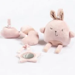 Roba Speelkleed Lily Meisjes 85 X 75 Cm Polyester Roze -Babygyms || hobbelfiguren || vormenstoven Winkel 550x542 8