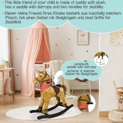 Infantastic® Hobbelpaard - Vanaf 1 Jaar - Met Geluidseffecten - Schommelspeelgoed -Babygyms || hobbelfiguren || vormenstoven Winkel 550x544 15