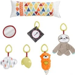 Fisher-Price Baby Gym - Speelmat Met 21 Zintuigelijke Ontdekkingsspeeltjes -Babygyms || hobbelfiguren || vormenstoven Winkel 550x544