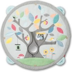 Skip Hop Speelkleed Treetop Friends Activity Gym Grey-Pastel -Babygyms || hobbelfiguren || vormenstoven Winkel 550x545