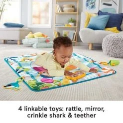 Fisher-Price - Speelmat Met Zwembadthema - Activiteitenmat -Babygyms || hobbelfiguren || vormenstoven Winkel 550x550 176