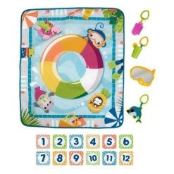 Fisher-Price - Speelmat Met Zwembadthema - Activiteitenmat -Babygyms || hobbelfiguren || vormenstoven Winkel 550x550 179