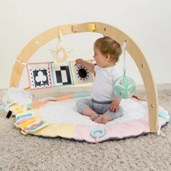 Oh My Baby - Babygym - Houten Speelkleed - 0 Tot 12 Maanden -Babygyms || hobbelfiguren || vormenstoven Winkel 550x550 210