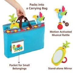 Yookidoo Speelkleed Fiesta Incl. Tas 100 X 140 Cm -Babygyms || hobbelfiguren || vormenstoven Winkel 550x550 233