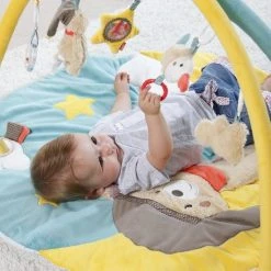 Fehn Speelkleed Bruno 85 X 85 Cm -Babygyms || hobbelfiguren || vormenstoven Winkel 550x550 283