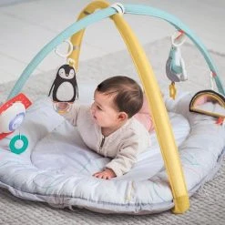Taf Toys Babynestje En Babygym In 2 In 1 Met Afneembare Bogen En Speeltjes - Met Licht En Afneembaar Muziekdoosje -Babygyms || hobbelfiguren || vormenstoven Winkel 550x550 300