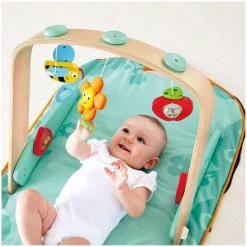 Hape Baby-gym Met Speelkleed |Draagbaar 5-delig Groen -Babygyms || hobbelfiguren || vormenstoven Winkel 550x550 374