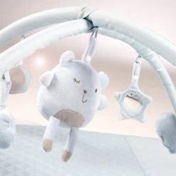 Roba Benny Speelkleed Met Babygym 85 X 75 Cm Blauw -Babygyms || hobbelfiguren || vormenstoven Winkel 550x550 393