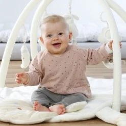 Babygym, Baby Cadeau - Jongen & Meisje, Dierenvriendjes Speelmat, Interactief Speelgoed - Multikleuren. -Babygyms || hobbelfiguren || vormenstoven Winkel 550x550 418