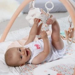 Babygym, Baby Cadeau - Jongen & Meisje, Dierenvriendjes Speelmat, Interactief Speelgoed - Multikleuren. -Babygyms || hobbelfiguren || vormenstoven Winkel 550x550 426