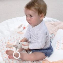 Babygym, Baby Cadeau - Jongen & Meisje, Dierenvriendjes Speelmat, Interactief Speelgoed - Multikleuren. -Babygyms || hobbelfiguren || vormenstoven Winkel 550x550 427