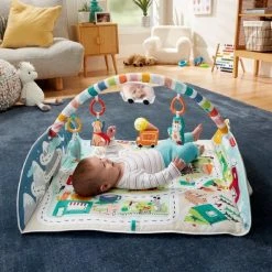Fisher-Price City Activity Center Met Jumbo Speelmat -Babygyms || hobbelfiguren || vormenstoven Winkel 550x550 436