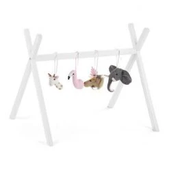 Childhome Baby Gym Dierenkoppen - Vilt - Set Van 4 -Babygyms || hobbelfiguren || vormenstoven Winkel 550x550 445