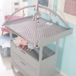 Roba Sammy Speelkleed Met Babygym 85 X 75 Cm Grijs -Babygyms || hobbelfiguren || vormenstoven Winkel 550x550 457