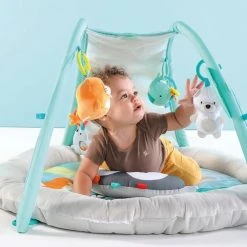 Bright Starts Arctic Glow Light Show Playmat -Babygyms || hobbelfiguren || vormenstoven Winkel 550x550 485