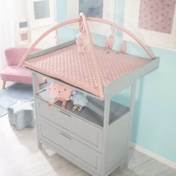 Roba Speelkleed Lily Meisjes 85 X 75 Cm Polyester Roze -Babygyms || hobbelfiguren || vormenstoven Winkel 550x550 499
