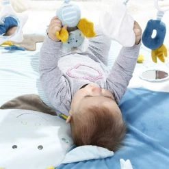 Babygym, Baby Cadeau - Jongen & Meisje, Dierenvriendjes Speelmat, Interactief Speelgoed - Multikleuren. -Babygyms || hobbelfiguren || vormenstoven Winkel 550x550 506