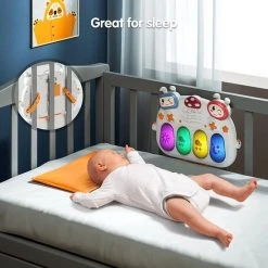 Babygym, Baby Cadeau - Jongen & Meisje, Dierenvriendjes Speelmat, Interactief Speelgoed - Multikleuren. -Babygyms || hobbelfiguren || vormenstoven Winkel 550x550 541