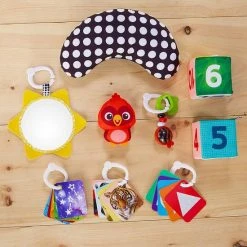 Babygym, Baby Cadeau - Jongen & Meisje, Dierenvriendjes Speelmat, Interactief Speelgoed - Multikleuren. -Babygyms || hobbelfiguren || vormenstoven Winkel 550x550 566