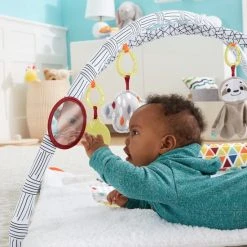 Fisher-Price Baby Gym - Speelmat Met 21 Zintuigelijke Ontdekkingsspeeltjes -Babygyms || hobbelfiguren || vormenstoven Winkel 550x550 61