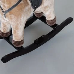 Lizzely Garden & Living Hobbelpaard Lichtbruin Kidso Schommelpaard -Babygyms || hobbelfiguren || vormenstoven Winkel 550x550 617