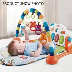 I-Wannhave Muziek Baby Mat Met Speeltjes En Piano Voor Baby 0-2 Jaar - Babymat - Baby Speelmat - Interactief Speelmat -Babygyms || hobbelfiguren || vormenstoven Winkel 550x550 62