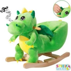 Spielwerk Schommelstoel Kinderen Dino Met Veiligheidsgordel -Babygyms || hobbelfiguren || vormenstoven Winkel 550x550 649