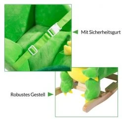 Spielwerk Schommelstoel Kinderen Dino Met Veiligheidsgordel -Babygyms || hobbelfiguren || vormenstoven Winkel 550x550 651