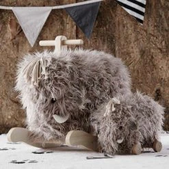 Iddink Groep Kids Concept - Schommel Mammoet - Houten Speelgoed -Babygyms || hobbelfiguren || vormenstoven Winkel 550x550 671