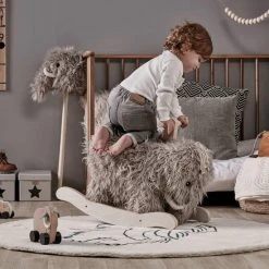 Iddink Groep Kids Concept - Schommel Mammoet - Houten Speelgoed -Babygyms || hobbelfiguren || vormenstoven Winkel 550x550 673