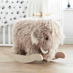 Iddink Groep Kids Concept - Schommel Mammoet - Houten Speelgoed -Babygyms || hobbelfiguren || vormenstoven Winkel 550x550 679