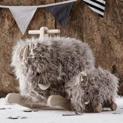 Iddink Groep Kids Concept - Schommel Mammoet - Houten Speelgoed -Babygyms || hobbelfiguren || vormenstoven Winkel 550x550 681