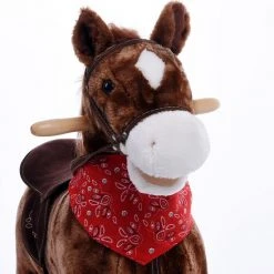 Merkloos Spielwerk Schommelstoel Kinderen Paard Met Stojgbeugels -Babygyms || hobbelfiguren || vormenstoven Winkel 550x550 699