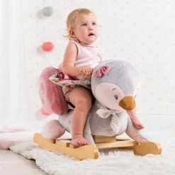 Nattou Pinguïn Sasha - Hobbelpaard - Schommelpaard - 10 Tot 36 Maand -Babygyms || hobbelfiguren || vormenstoven Winkel 550x550 716