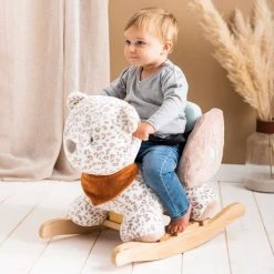 Nattou Luipaard Jungo - Hobbelpaard - Schommelpaard - 10 Tot 36 Maand -Babygyms || hobbelfiguren || vormenstoven Winkel 550x550 721
