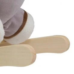 BabyGO Hobbeldier - Schommeldier - Hobbelpaard - Husky -Babygyms || hobbelfiguren || vormenstoven Winkel 550x550 723